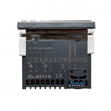 Терморегулятор ZL-6231A 10A, MAX 2200 Вт, нагрев+охлаждение СХ_10Г1_Короб-2