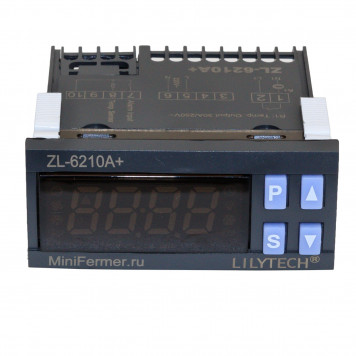 Терморегулятор ZL-6210A 30А, MAX 4500 Вт, нагрев+охлаждение+сигнализация СХ_10Б1_Короб-5