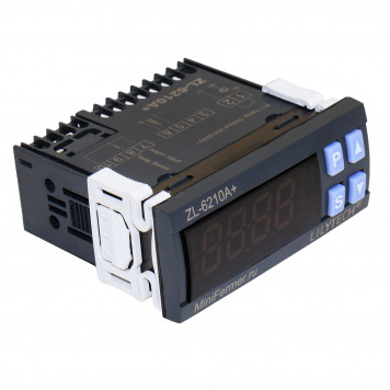 Терморегулятор ZL-7801D, MAX 2200 Вт, (темп + влажность + 2 таймера+сигнализация) СХ__Короб-7