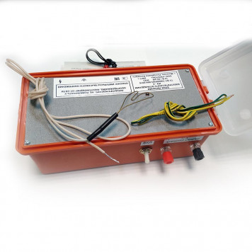Генератор Протон ИЭ-4 3км при низкой траве/ 0,25-0,45Дж/12V (не в комплекте)/ (Белоруссия) Электропастух для крс, лошадей, собак. Производство Беларусь_54Б2_Короб-1