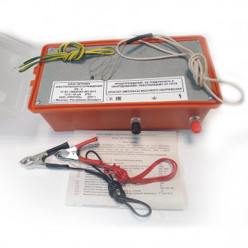 Генератор Протон ИЭ-4 3км при низкой траве/ 0,25-0,45Дж/12V (не в комплекте)/ (Белоруссия) Электропастух для крс, лошадей, собак. Производство Беларусь_54Б2_Короб-0