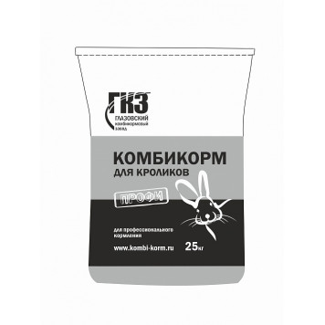 72. ПЗК94 ГЗ кролик 25кг от 90дн.__Короб-0